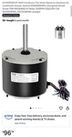 0131m00061sp 1/4hp Condenser Fan Motor For Goodman Air Conditioner Amana New. Fixed Price $74.94.