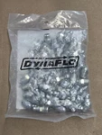 Lot Of 50 Dynaflo 60103 Zerk Grease Fittings 1/8"-27 Pipe Thread 45 Angle. Fixed Price $49.95.