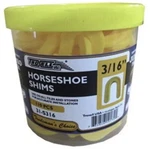 3/16" Horseshoe Shim Tile Spacer (110 Pcs/jar) - Troxell Usa. Fixed Price $23.37.