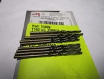 #35 Hss 135 Split Point Black And Gold Finish Jobber Drill Qty 9. Fixed Price $18.00.