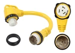 Onetak Ss2-50p To Ss2-50r 1.5ft Right Angle 90 Degree 120v/240 50 Amp Male. Fixed Price $59.99.