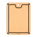 Cuisipro Fibre Wood Cutting Board With Silicone Feet, 12 X 9 Inch, Natural/slate. Fixed Price $24.95.