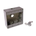 Bell 5335-0 Weatherproof Box,2gang,4inlet 3kf88. Fixed Price $20.74.