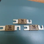 Cooper/bussmann Anl-60 Qty Of 1 Per Lot 60a 80 Vdc Fuse Strip Bolt Mount. Fixed Price $150.00.