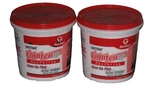 (2) 1 Quart Red Devil One Time Lighten Up Spackling Goes On Pink Dries White. Fixed Price $29.95.