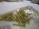 #10-24 X 1-1/2" Slotted Drive Round Head Brass Machine Screw Qty 46. Fixed Price $30.00.