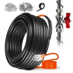 Ykxjm Heating Cable For Metal And Plastic Home Pipes, 100ft, Black. Fixed Price $96.99.