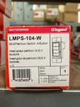 Wattstopper Legrand Lmps-104-w 4 Button Dlm Partition Switch White. Fixed Price $84.91.