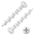 Wensilon 100 Pcs Pan Head Drywall Anchors 11/4" White Anti Rust Coating, Bolt.... Fixed Price $23.91.