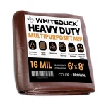 Whiteduck Super Heavy Duty Poly Tarp Cover 16 Mil & 10 With Grommets And .... Fixed Price $33.11.