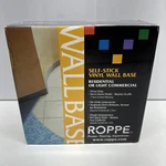 Roppe 4 X20 Roll Black Vinyl Self-stick Wall Cove Base Hc40c51s100 1 Box 20. Fixed Price $30.00.