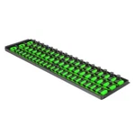 Ernst 8481 3-rail 18" Twist Lock Socket Boss Green (1/4" 3/8" 1/2"; 57 Sockets). Fixed Price $34.90.