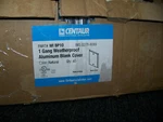 Centaur 1 Gang Weatherproof Aluminum Blank Cover Natural Color 40 Ea. Wi P10. Fixed Price $64.99.