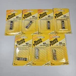 7x Cooper Bussmann Bp/ktk-10 Type Ktk Fast Acting Carded Fuse. Fixed Price $45.00.
