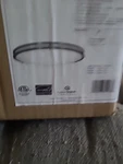 New Satco Nuvo 62-1636 Led 14" Flush Mount Fixture Brushed Nickel. Fixed Price $30.99.