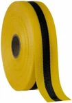 Nmc 150' Long X 2" Wide Roll, Woven Polyethylene, Black & Yellow Barricade Tape. Fixed Price $21.77.