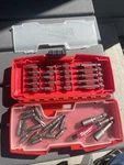 Milwaukee Tool Driver Bit Set - 40 Pieces Including Case -preowned. Fixed Price $12.99.