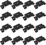 16pcs Heavy Duty Steel Trailer Pocket Brackets For 2'' X 4'' 16, Black. Fixed Price $62.50.
