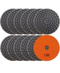 12 Pack-shdiatool 4" Diamond Polishing Pads For Concrete Wet Polish 100 Grit. Fixed Price $31.45.
