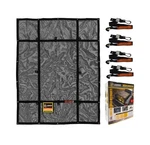 Gladiator Cargo Net - Ripproof Mesh Tarp Small 4.75' X 6' (smt-100). Fixed Price $122.84.