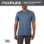 Milwaukee Men's Medium Blue Cotton/polyester Short-sleeve Hybrid Work T-shirt. Fixed Price $24.99.