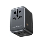 Momax 6-in-1 Universal Travel Adapter, Gan 70w International Power 3.... Fixed Price $41.39.