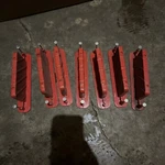 Lot Of 7 Sika Greenstreak Speed Plate Sleeve Dowel System 1/4" X 4" 6" Red. Fixed Price $14.99.