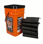Quick Dam Qdgg10-5 Grab & Go Flood Barrier Emergency Kit, (5) X 10 Ft Barriers. Fixed Price $99.99.