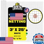 Boen Plastic Mesh Netting Tree Guard Barrier - Rabbits, Deer, Rodents, Deck. Fixed Price $95.39.