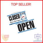 Headline Sign 9395 Double-sided Open/closed/will Return With Clock Hands, 6. Fixed Price $8.00.