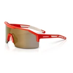 Jackson Safety Glasses - Maxview+ Series Gold Mirror Lens Red Frame. Fixed Price $33.79.