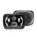 5x7 Led Headlight, Anti-glare H6054 7x6 Headlights,180w Dot Approved .... Fixed Price $85.48.