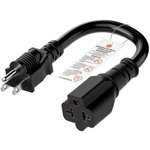 Short 15a To 20a Adapter Cable, Plugrand Nema 515p 515r, 520r, 615r, 620r .... Fixed Price $19.80.