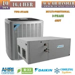 Daikin 10 Ton 16.4 Ieer Central Air Conditioner Split System Two Stage 460v 3-ph. Fixed Price $12611.39.