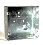 4-11/16" Square Box, Welded, Metallic, 2-1/8" Deep Raco 257 **ships Free**. Fixed Price $14.75.