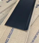 Tarkett Rubber Wall Cove Base Black 4" X 4 30 Pieces. Fixed Price $49.00.