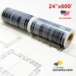 Auto Car Carpet Floor Self Adhesive Protective Film 24"x600' 4 Mil Free Shipping. Fixed Price $159.99.