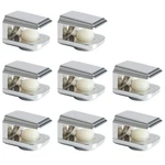 Alise Glass Shelf Brackets,adjustable Clamp Brackets For Shelves,wall Mount C.... Fixed Price $15.77.
