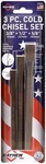 Mayhew 89062 - 3 Pc Cold Chisel Set, Carded 1ea. Fixed Price $24.29.