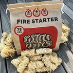 Natural Fire Starter Xxl Wood Wool Rolls 75, 150 Or 300 Pcs, Bbq Charcoal Grill. Fixed Price $44.95.