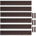 6 Pack 40" L X 6" H Brown Galvanized Steel Landscape Edging, Heavy Duty Garde.... Fixed Price $99.23.