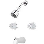 Pfister Lg03-6120 2-handle Tub & Shower Faucet With Metal Knob Handles In Polish. Fixed Price $219.49.
