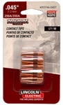 Lincoln Genuine Kp2744-045t .045 Tapered Magnum Pro Contact Tips - 10 Pack. Fixed Price $27.00.