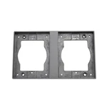 Wiremold Walker Legrand 828tal Two-gang Tile Flange, Brushed Aluminum. Fixed Price $96.25.
