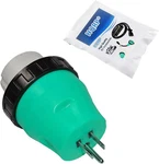 Hqrp Rv Electrical Locking Adapter 15a Male 50a Female Power Cord Plug Connector. Fixed Price $12.95.