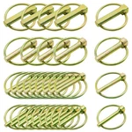 30 Pcs Of Lynch Pin Assortment Kit For Trucks, Tractors, Trolleys, Lawn M. Fixed Price $26.49.