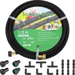 Mamizo Soaker Hose Kit 50 Ft 1/2", Solid Brass Connectors Rubber Longer Lasti.... Fixed Price $39.05.
