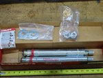 Hilti Hda-t M20x250/50 339267 2 Each-undercut Anchors, Washers, & Nuts (1 Box). Fixed Price $54.99.