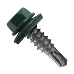 14 X 7/8" Ivy Green - Stitch Tek Metal Roofing Screws Type 1 Drill Point He.... Fixed Price $255.51.