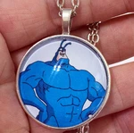 Vintage The Tick Animated New England Comic Ben Edlund Keychain Necklace Jewelry. Fixed Price $11.95.